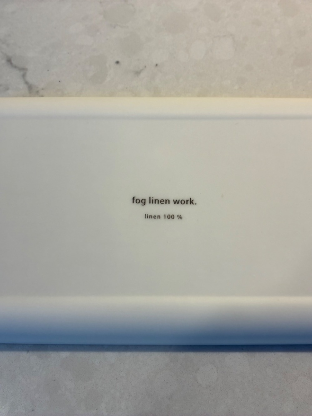 Small linen tray - Picture 3 of 4